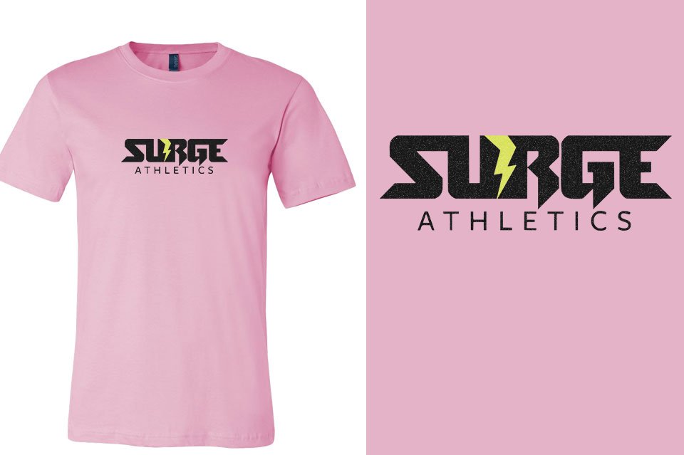 SURGE glitter Unisex t-shirt