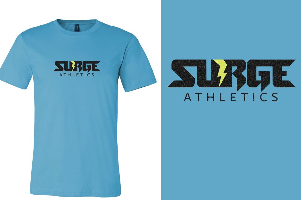 SURGE glitter Unisex t-shirt