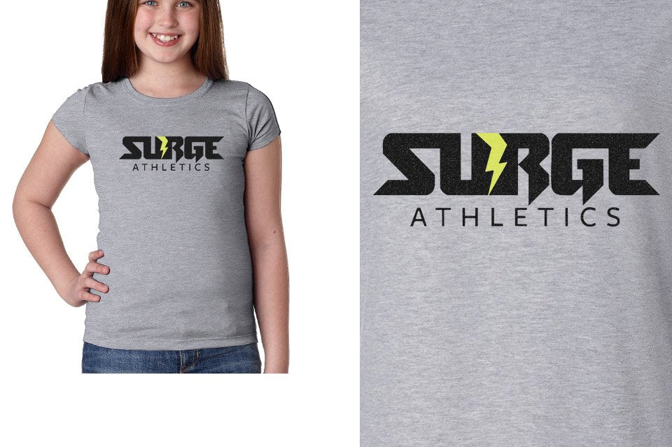 SURGE glitter Girls' Princess T-Shirt